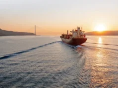 在伊朗对峙中,美军在霍尔木兹海峡开辟航道 A ship in the Strait of Hormuz. The US has asserted that the strait remains open. Pic/Istock