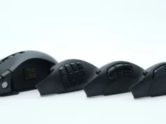还记得游戏鼠标有更多按钮的时候吗? Razer Naga V3 Pro 可以做到这一点 Image may contain Computer Hardware Electronics Hardware Mouse Machine and Wheel