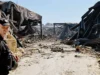 俄罗斯国防部称12小时内拦截250架乌克兰无人机 A police officer walks at the site of a shopping mall damaged following a Russian strike in Kryvyi Rih. PIC/AFP
