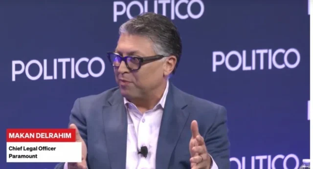 派拉蒙影业的马坎·德尔拉希姆 (Makan Delrahim) 表示,完成合并的“一切都已摆在桌面上” 派拉蒙影业的马坎·德尔拉希姆 (Makan Delrahim) 表示,完成合并的“一切都已摆在桌面上”
