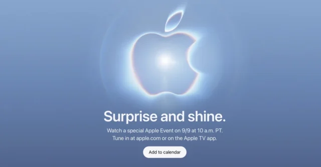 Apple 宣布 9 月份 iPhone 发布会