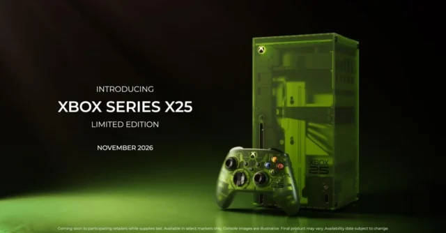 微软 25 周年纪念版 Xbox 售价 899 美元