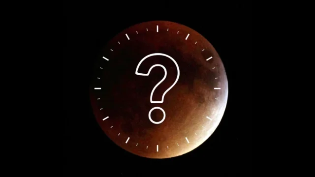8月27日至28日月偏食是什么时间？这是观赏 96%“血月”的时间