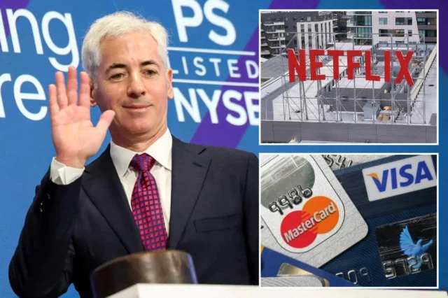 比尔·阿克曼 (Bill Ackman) 在重大投资组合改革中透露了 6 项新投资,包括 Netflix、Visa 和万事达卡 比尔·阿克曼 (Bill Ackman) 在重大投资组合改革中透露了 6 项新投资,包括 Netflix、Visa 和万事达卡