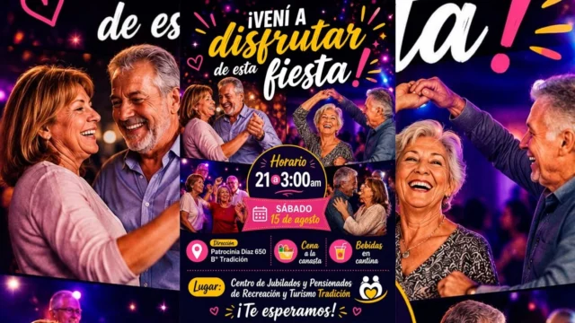 El Centro de Jubilados Tradición prepara una gran fiesta para celebrar y disfrutar en comunidad El Centro de Jubilados Tradición prepara una gran fiesta para celebrar y disfrutar en comunidad