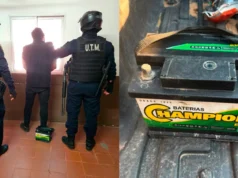 他们拘留了一名携带偷来电池的人,并设法没收了其他财产 Demoraron a un hombre con una batería robada y logran recuperar otros bienes
