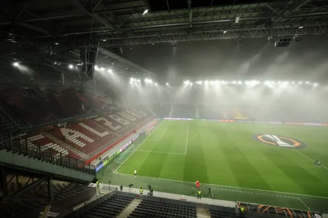 PSG vs Aston Villa in UEFA Super Cup – all you need to know SALZBURG, AUSTRIA - NOVEMBER 06: General view inside the stadium prior to the UEFA Europa League 2025/26 League Phase MD4 match between FC Salzburg and Go Ahead Eagles at Stadion Salzburg on November 06, 2025 in Salzburg, Austria. (Photo by Jasmin Walter/Getty Images)