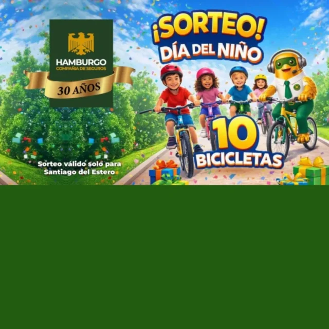 Últimos días para participar: Hamburgo sortea 10 bicicletas por el Día del Niño