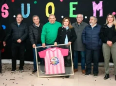 La Municipalidad habilitó la nueva iluminación LED del complejo deportivo del SUOEM La Municipalidad habilitó la nueva iluminación LED del complejo deportivo del SUOEM