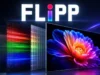 LG 的新 OLED 制造技术可以使面板更大、更亮 An image from LG showing the layers in its new FLiPP OLED panels