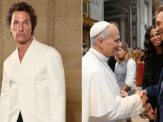 马修·麦康纳在梵蒂冈城会见教皇利奥十四世后暗示政治野心 Matthew McConaughey hints at political ambitions after meeting with Pope Leo XIV in Vatican City