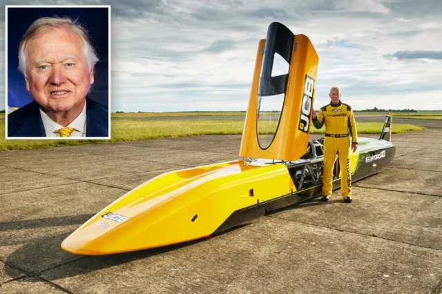 New world speed record of 406 mph set with hydrogen-powered JCB supercar in Utah New world speed record of 406 mph set with hydrogen-powered JCB supercar in Utah