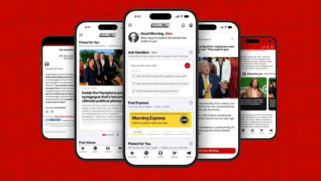 The New York Post Media Group launches Hamilton AI as part of an app revamp.