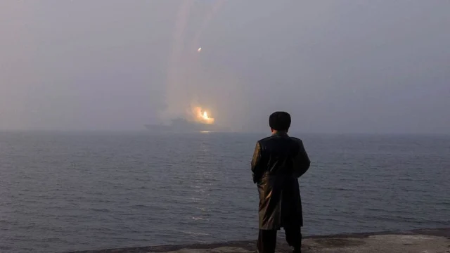 North Korea launches another ballistic missile as US, South Korea prepare for military drills North Korea launches another ballistic missile as US, South Korea prepare for military drills