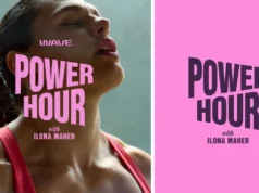 伊洛娜·马赫 (Ilona Maher) 在数字剧集“Power Hour”中与名人嘉宾在健身房 |独家的 Kai Cenat