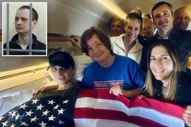 Trump says Putin freed Marine vet Robert Gilman without prisoner swap: ‘GREAT cheeseburger when he lands’ Trump says Putin freed Marine vet Robert Gilman without prisoner swap: ‘GREAT cheeseburger when he lands’